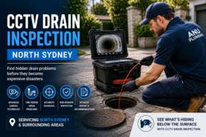 CCTV Drain Inspection North Sydney: How a Drain Camera Finds Hidden Plumbing Problems