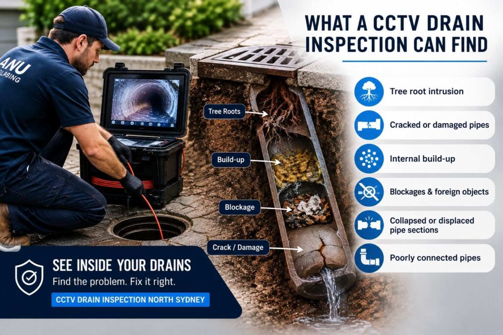 Drain Inspection in North Sydney